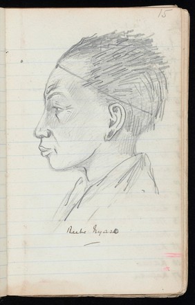 Pencil sketches of "Beche Nyaso"