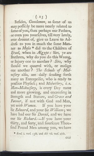 view A vindication of man-midwifery, being the answer of Dr. Pocus, Dr. Maulus, and Dr. Barebones and others, their brethren, who, like legion, are many, to the Petition of the unborn babes, etc. In a letter to the President and Censors, and the elect of the College of Physicians, London