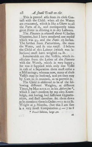 view A small tract on the formation of the foetus, and the practice of midwifery