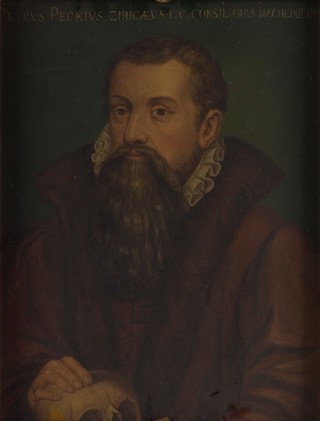 Petrus Peckius. Oil painting.