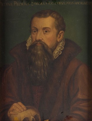 Petrus Peckius. Oil painting.