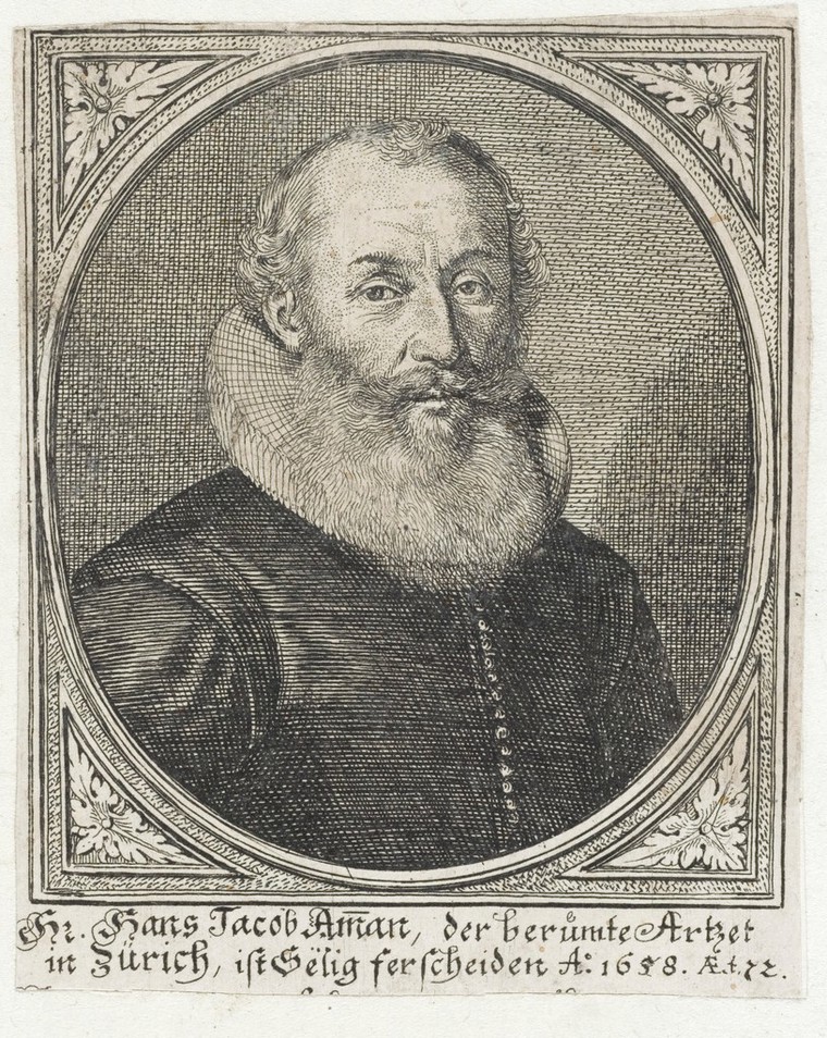 Johann (Hans) Jacob Amman. Engraving, 16. Collection