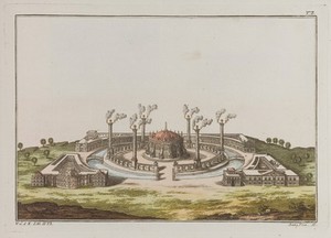 view Nineveh. Coloured engraving, ca. 1804-1811.