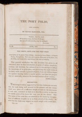 The port folio / by Oliver Oldschool, Esq.