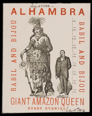 Giant Amazon Queen : Babil and Bijou : Alhambra.