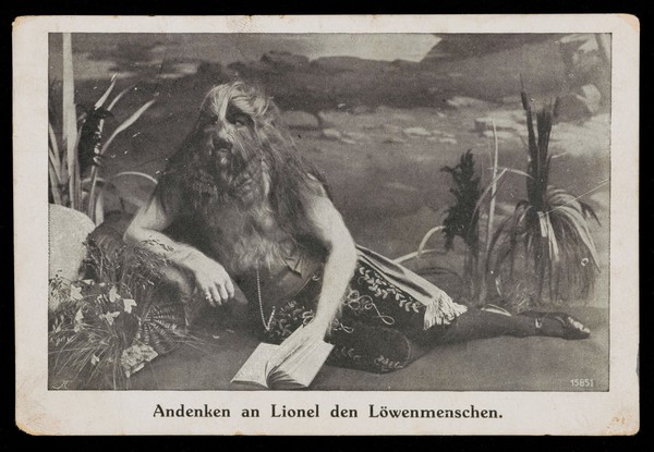 Andenken an Lionel den Löwenmenschen.