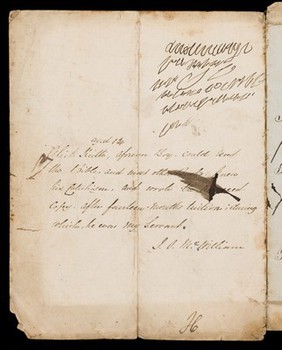 Exercise book of A. Keith, surgeon's boy aboard HMS Scout