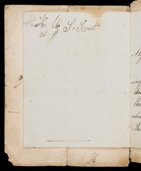 Exercise book of A. Keith, surgeon's boy aboard HMS Scout