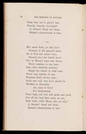 The heroine of Scutari, and other poems / by Edward R. Campbell.