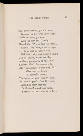 The heroine of Scutari, and other poems / by Edward R. Campbell.