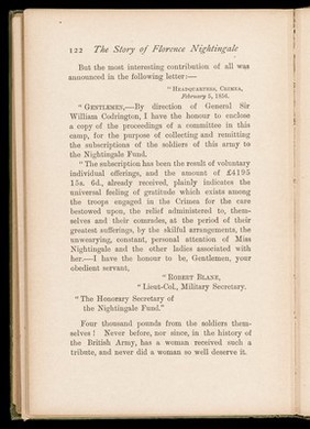 The story of Florence Nightingale : the heroine of the Crimea / by W.J.W.