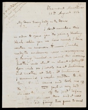 view Letter by David Livingston to his family