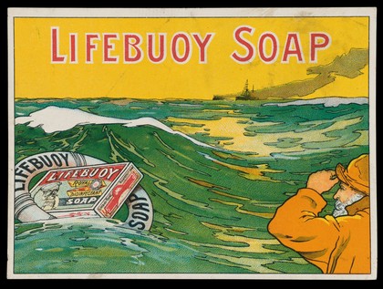 Magazine insert advertising Lifebuoy soap