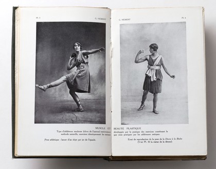 L'éducation physique féminine : muscle et beauté plastique / [Georges Hébert].