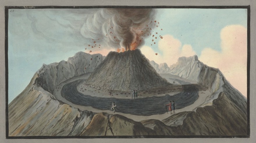 Campi Phlegraei. Observations on the volcanos of the two Sicilies as they have been communicated to the Royal Society of London / by Sir William Hamilton... with 54 plates ... from drawings taken ... by the editor, Mr. P. Fabris.--Observations sur les volcans des deux Siciles, etc.