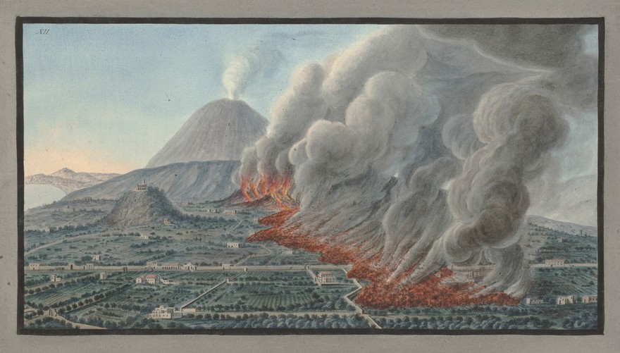 Campi Phlegraei. Observations on the volcanos of the two Sicilies as they have been communicated to the Royal Society of London / by Sir William Hamilton... with 54 plates ... from drawings taken ... by the editor, Mr. P. Fabris.--Observations sur les volcans des deux Siciles, etc.