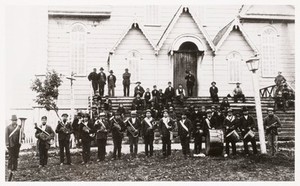 view Tsimshian brass band, Metlakahtla