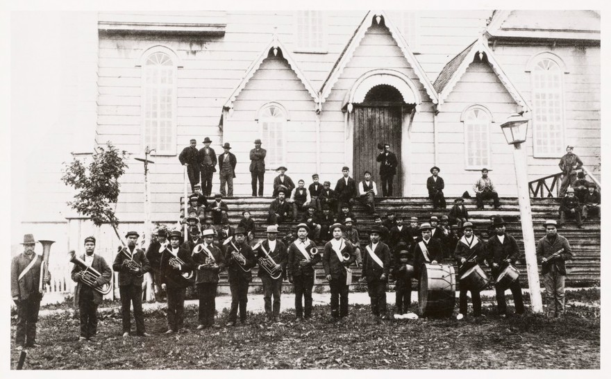Tsimshian brass band, Metlakahtla
