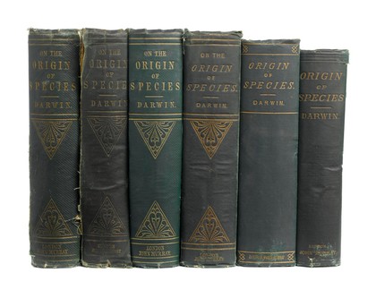 The origin of species by means of natural selection, or The preservation of favoured races in the struggle for life / by Charles Darwin.