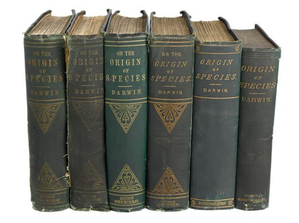 The origin of species by means of natural selection, or The preservation of favoured races in the struggle for life / by Charles Darwin.