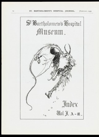 Saint Bartholomew's Hospital journal.