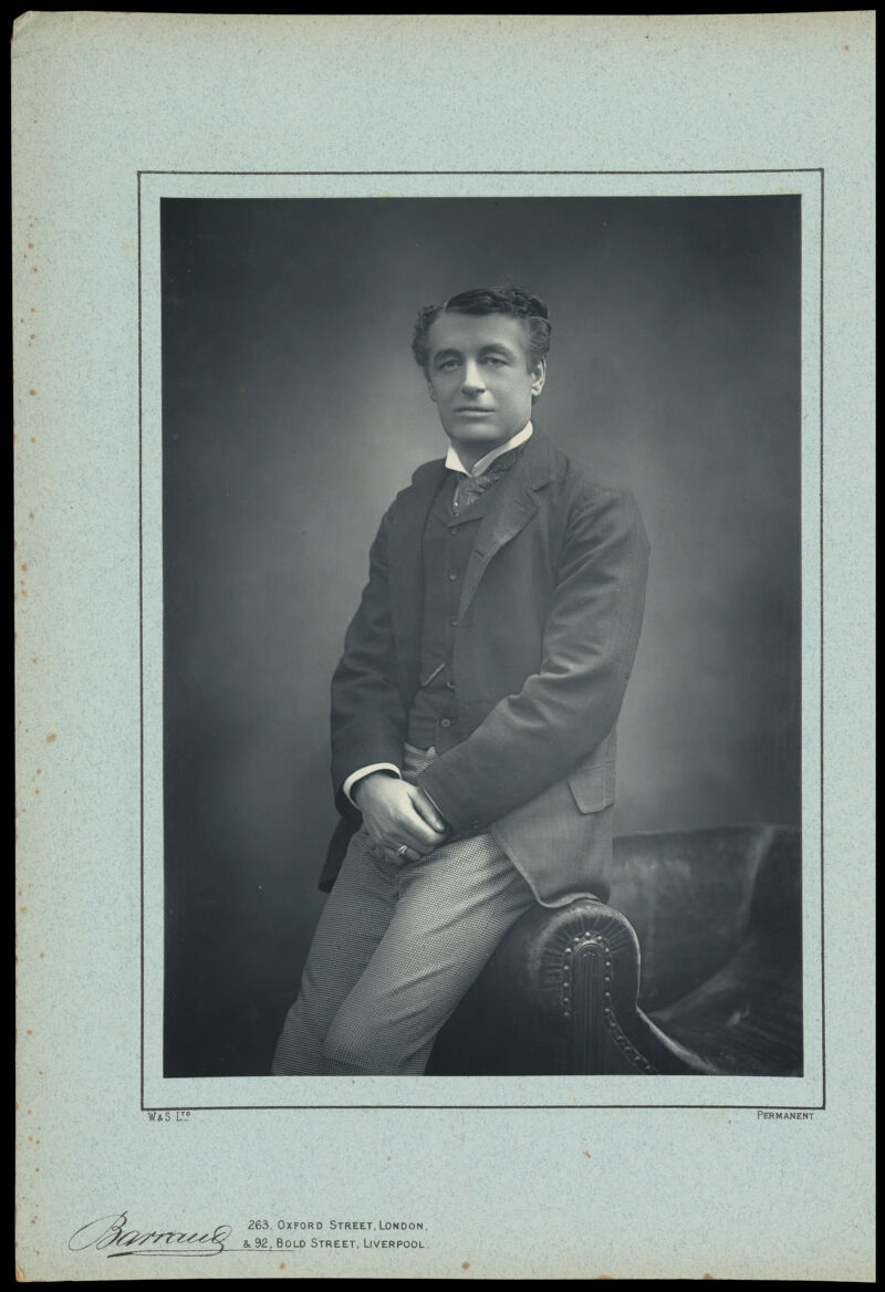 Sir Charles Wyndham (né Culverwell). Photograph by Barraud, 1889., [1889], by Herbert Rose Barraud