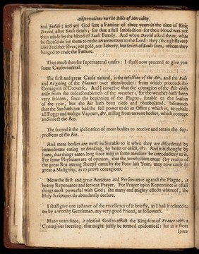 London's dreadful visitation: or, a collection of all the Bills of Mortality for this present year: beginning the 20th of December 1664 and ending the 19th of December following: as also the general or whole years bill.