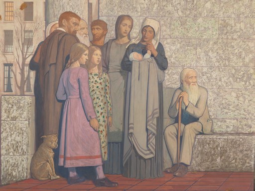 Painting by Cayley Robinson