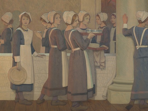 Painting by Cayley Robinson