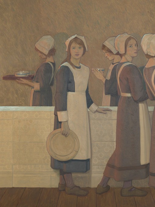 Painting by Cayley Robinson