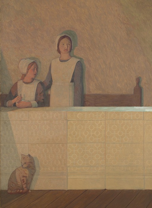 Painting by Cayley Robinson
