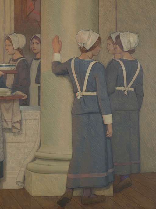 Painting by Cayley Robinson