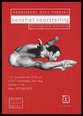 dvertisement for anAdvert for an AIDS benefit performance