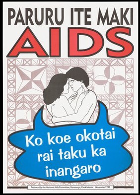 Warning about AIDS from the Cook Islands