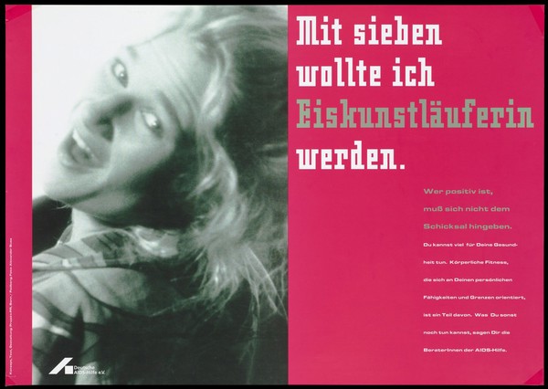 advertisement by the Deutsche AIDS-Hilfe