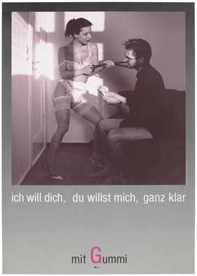 advertisement for safe sex by Deutsche AIDS-Hilfe