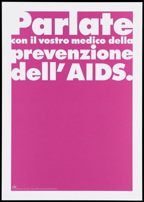 Talk to your doctor about prevention of AIDS