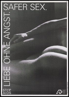 advertisement for safe sex by the AIDS-Hilfe Schweiz