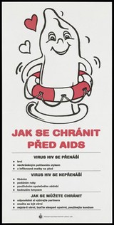 Safe sex as protection against AIDS.