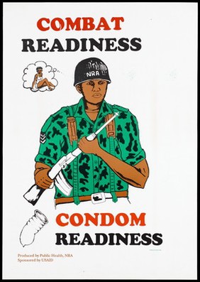 AIDS prevention advert by the NRA