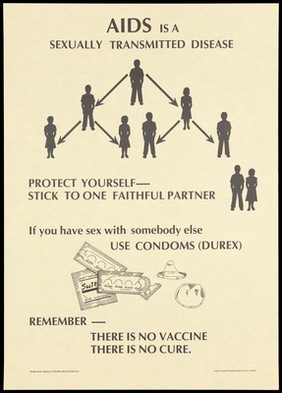 AIDS prevention advert from Seychelles
