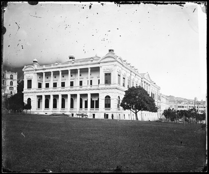 City Hall, Hong Kong. Photograph by John Thomson, 1868/1871.