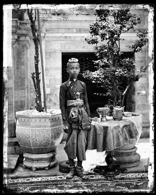Prince Chulalongkorn of Siam [Thailand]. Photograph by John Thomson, 1865.