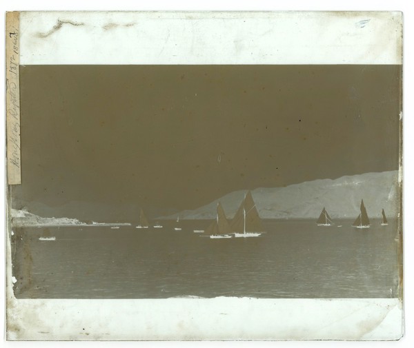Hong Kong: a regatta in the harbour. Photograph by John Thomson, 1871.