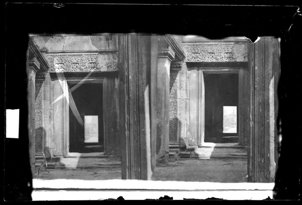 Nakhon Thom [Angkor Wat], Cambodia. Photograph by John Thomson, 1866.