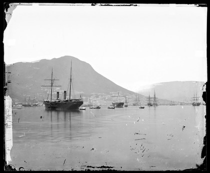 Kellett's island, Hong Kong. Photograph by John Thomson, 1868/1871.
