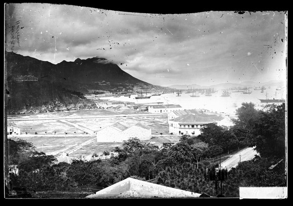 The harbour, Hong Kong. Photograph by John Thomson, 1868/1871.