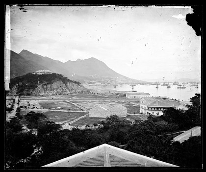 The harbour, Hong Kong. Photograph by John Thomson, 1868/1871.