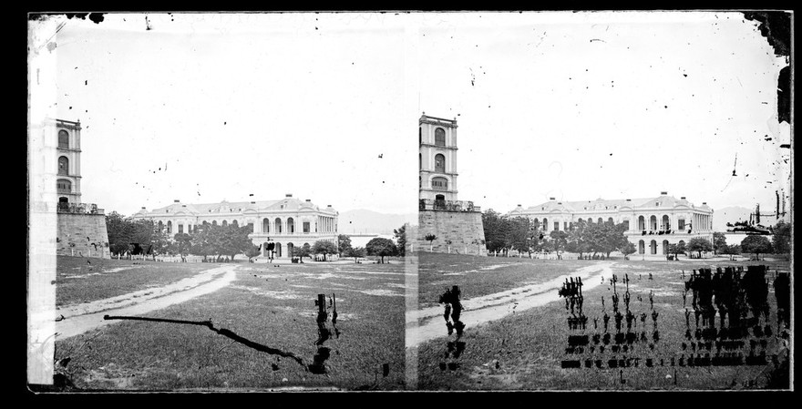 City Hall, Hong Kong. Photograph by John Thomson, 1868/1871.