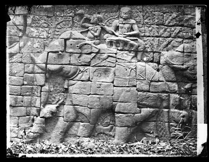 Nakhon Thom [Angkor Wat], Cambodia. Photograph by John Thomson, 1866.